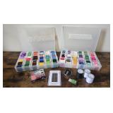 Embroidery Floss, Thread, Needles, etc