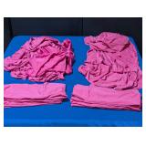Fuschia Chair Sashes (~40) & Chair Covers (2)