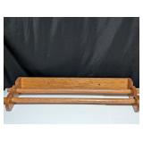 Wooden Quilt Rack