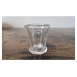 Vintage/Antique Glass Medicine/Pharmacy Cup