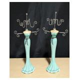 2 Mannequin Jewelry Holders