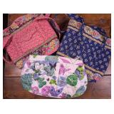 Purses: 3 Vera Bradley Quilted Purses