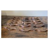 18 Vintage MCM Copper Drawer/Cabinet Pulls, 3 5'