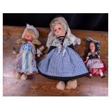 Dolls: 3 Dutch Holland Girls