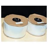 2 Rolls of 5x7x4 Clear Bags
