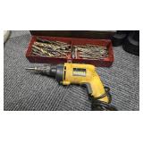 Dewalt Drywall Screwdriver/Drill and Drill Bits