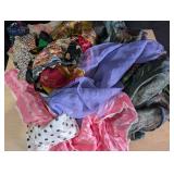 Large Assortment of Scarves