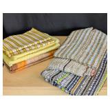 Vintage Rag Rugs and Woven Placemats