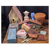 Bird House Decor, Bell, Windchime, Music Box