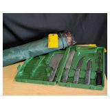 Knife Set, Ground Blind for Turkey Hunting