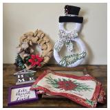 Christmas Decor, Wreaths, Frame, etc
