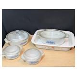 Vintage Fire King Blue Cornflower Dishes etc