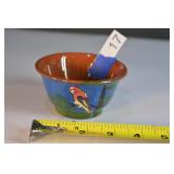 Royal Torquay Pottery 'Cup' parrot