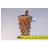 tree wood carved bearded man