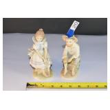 Pair Lefton Japan figurines boy and girl