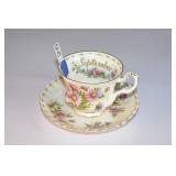 Royal Albert September bone china cup and saucer