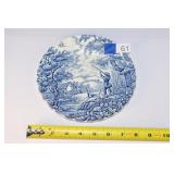 the hunter by myott blue plate