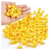 100/200Pc/set Mini Resin Ducks Tiny Duck...