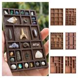 Creative Brown Miniature Trinket Shelf Variety...