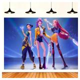 K-POP D-Demon H-Hunters Themed Tapestry for...