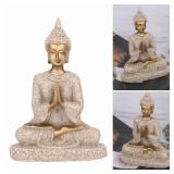 Meditating Seated Buddha Statue Exquisite...