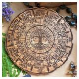 Tree Calendar Wheel Of The Year Wood Sign Tree...