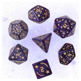 Star Dice And Plastic Bag Packaging Set Acrylic...