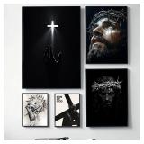 Son of God Jesus Cross Holy Light Wall Art, HD...