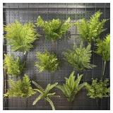 1pcs Artificial Plant Green Persian Fern Leaves...