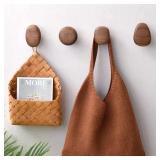 Scandinavian Solid Wood Handle Clothes Hook...