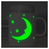 Luminous Moon And Stars Switch Sticker...