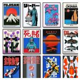 1 Piece of Frameless Abstract Wall Art Poster...