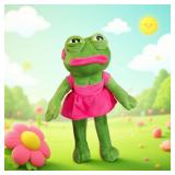 45cm Animal Sad Frog Plush Toy Soft Stuffed...