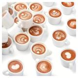 10/20/30 pieces miniature coffee cup charms...