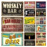 Vintage Tin Sign Home Decor Items Wall Decor...