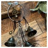 1pc witch bell doorknob hanging decorative...