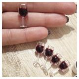 5Pcs 1:12 Miniature Coffee Cup Wine Cup Beer...