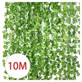 2/4/8/10M Artificial Ivy Leaves Garland Hanging...