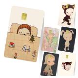 Art-Yoshitomos-Nara Stickers Cartoon Decorative...