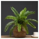 45cm 18 Leaves Artificial Palm Tree Fake...