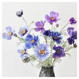 78CM Artificial Flower Plush Queen Cosmos Silk...