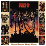 Vintage Heavy Metal Kiss Band Posters Kraft...