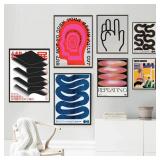 Japanese Vintage Abstract Open Your Print...