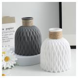 1PC Water Ripple Plastic Vase Wave Flower Pot...