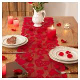 Classic Red Heart Theme Festive Valentine's Day...
