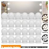 Makeup Mirror LED Light Bulbs Vanity Lights USB...