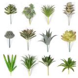 1Pcs Artificial Succulent Plants Green Plant...
