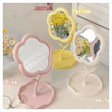 Floral Desktop Mirror ? Creative Round Table...