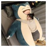 200/150cm Aoger Giant Snorlax Plush Toys Kawaii...