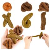Realistic Shit Safe And Soft Plastic Fake Poop...